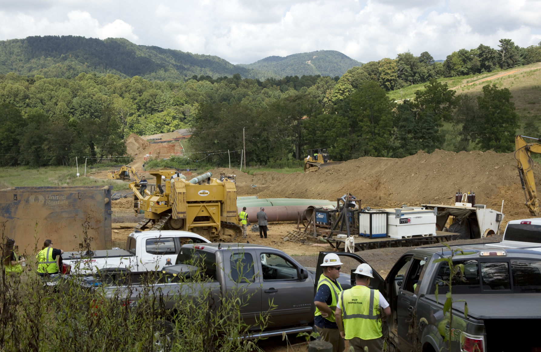 Mountain Valley Pipeline protest